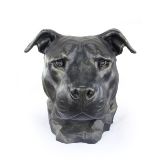 Amerykański Staffordshire terrier duża głowa z żywicy Art-Dog